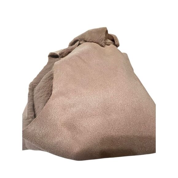 Love Of Fashion Faux Fur/Faux Suede Open Vest One Size Beige NWT - Picture 7 of 7